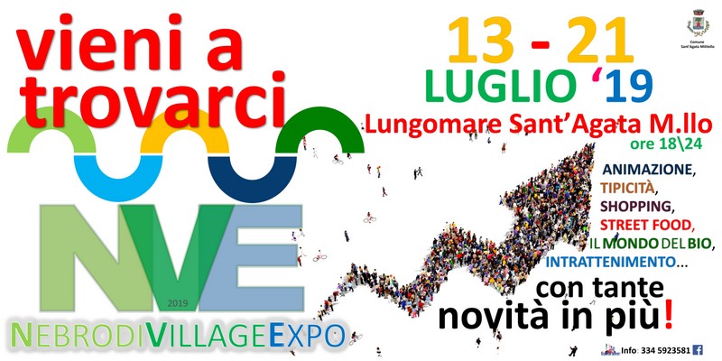 SANT’AGATA MILITELLO – Sul lungomare c’è Nebrodi Village Expo