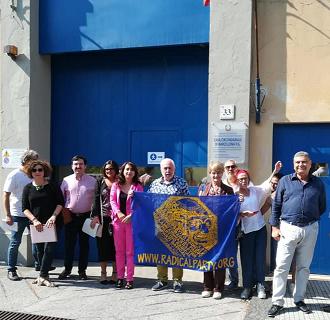 BARCELLONA P.G. – Partito Radicale e Camere Penali in visita al carcere