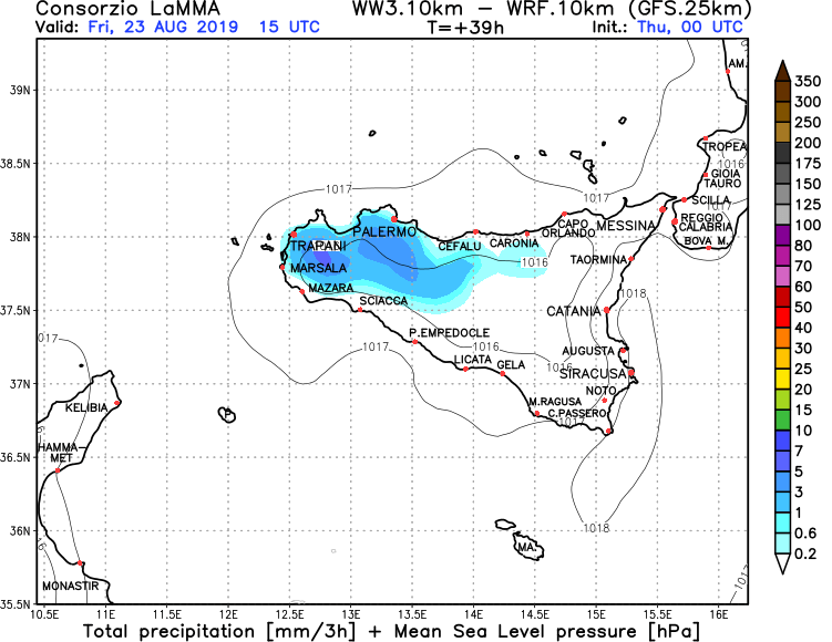 METEO – Niente pioggia nella giornata di venerdì sulla costa tirrenica