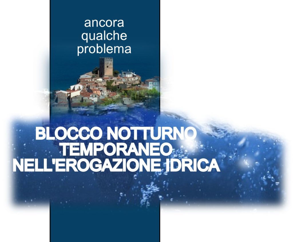 CRISI DELL’ACQUA – A Brolo l’acqua verrà garantita dalle 6 del mattino alle 23,30 ancora per i prossimi giorni