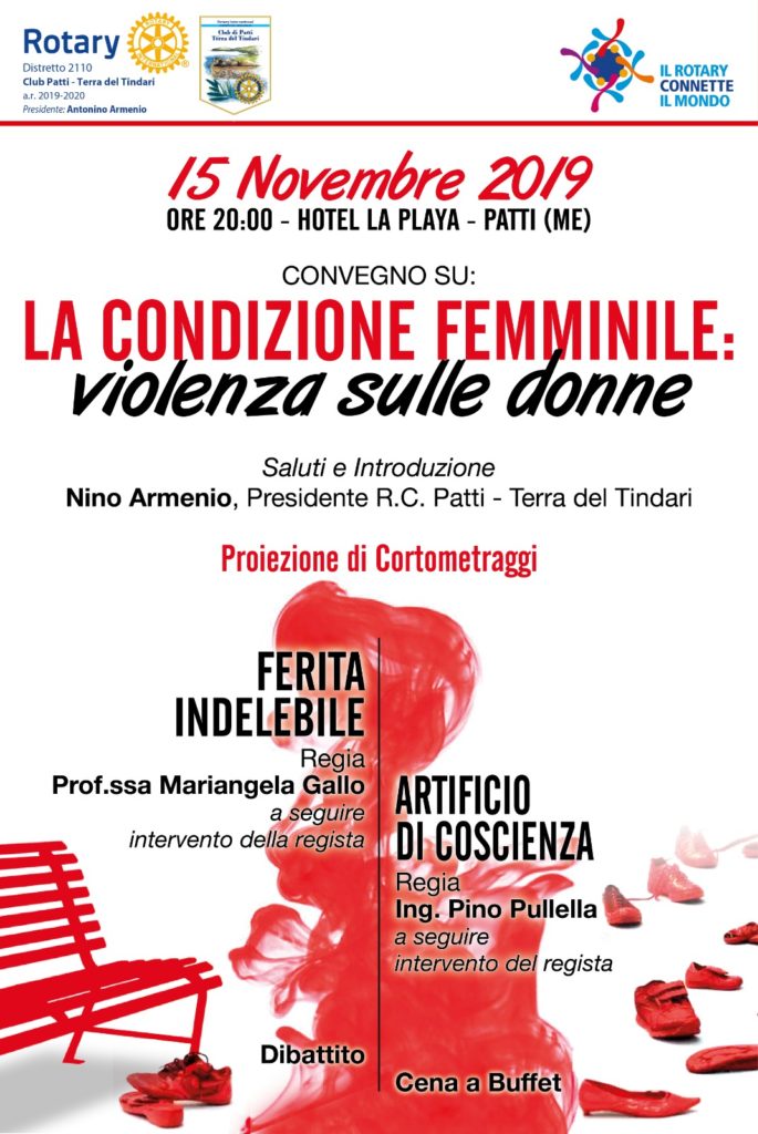 ROTARY DI PATTI- “La condizione femminile: violenza sulle donne”