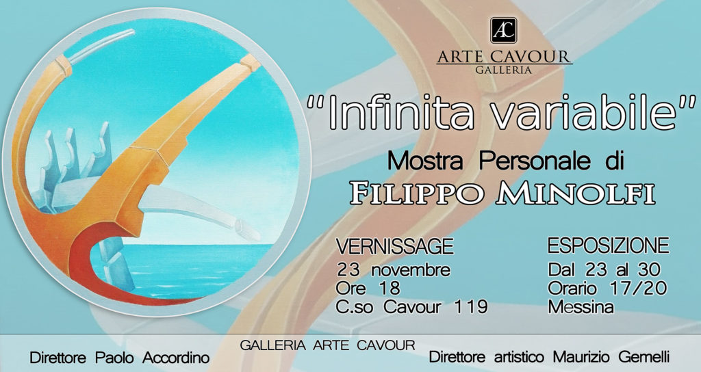 MOSTRE – Alla Galleria Arte Cavour “Infinita Variabile” la personale di Filippo Minolfi