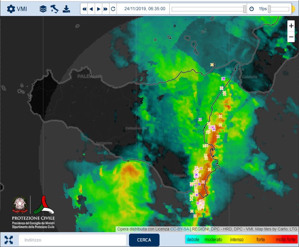 PREVI-METEO – I fenomeni temporaleschi saranno in attenuazione nel pomeriggio