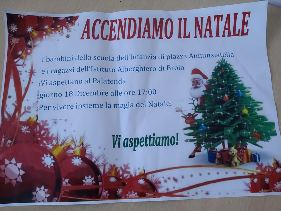 BROLO – “Accendiamo il Natale”. Belle sperimentazioni a scuola