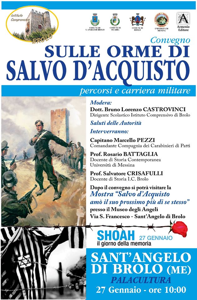 SCUOLA & MEMORIA – “Sulle Orme di Salvo d’Acquisto, percorsi e carriera militare”