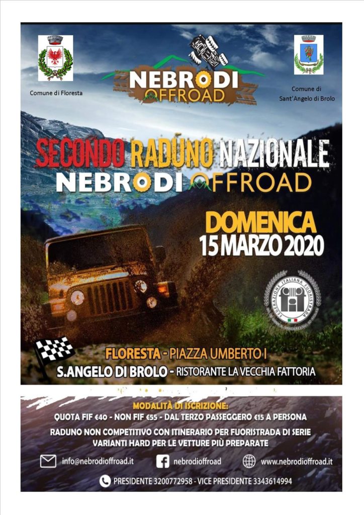 FLORESTA – Tutto pronto per il secondo raduno nazionale Nebrodi Off Road