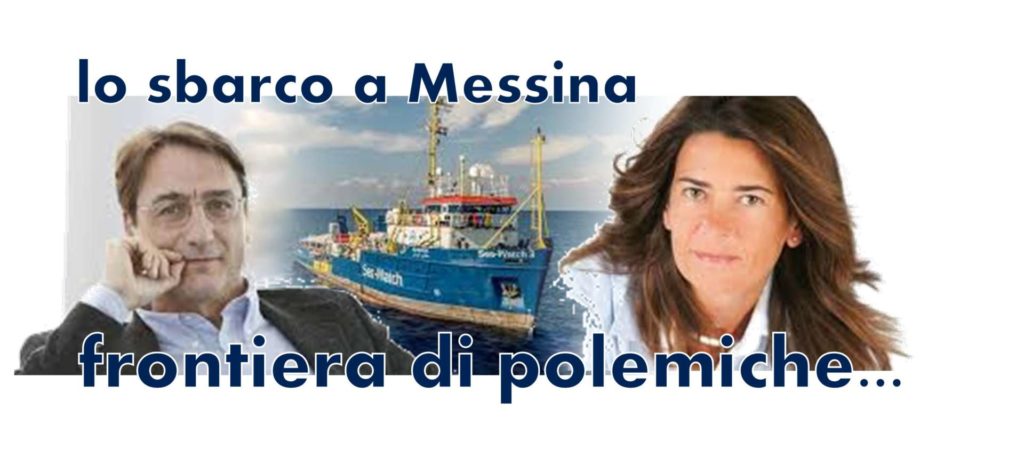 SEA WATCH A MESSINA – Tra sbarchi e quarantena irrompe Amata in polemica con Fava