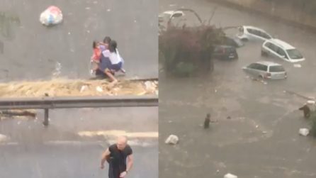 FOTOGALLERY DI UNA TRAGEDIA – La bomba d’acqua su Palermo di ieri