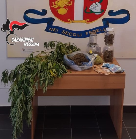 TERME VIGLIATORE – Coltiva marijuana in casa. Arrestato 32enne