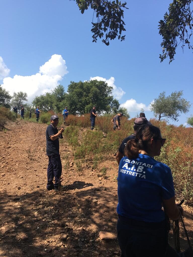 CARONIA – Protezione Civile, battute “a pettine” alla ricerca del piccolo Gioele