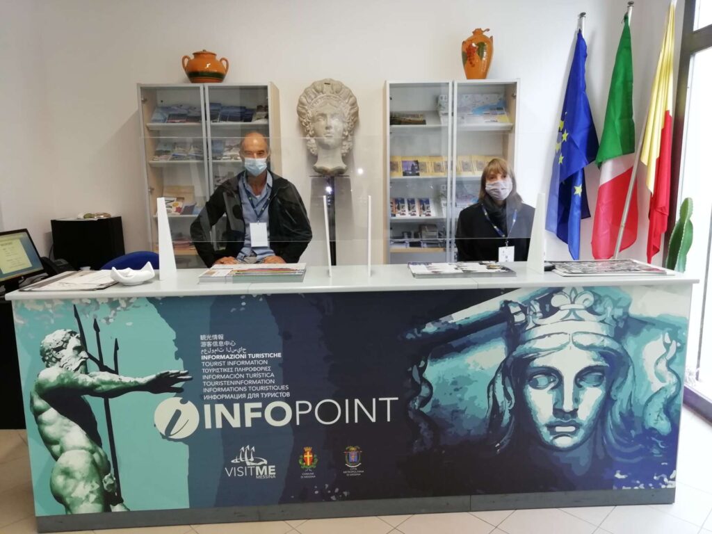 CITTÀ METROPOLITANA COMUNE MESSINA – Si avvia il servizio di gestione congiunta degli InfoPoint Turistici