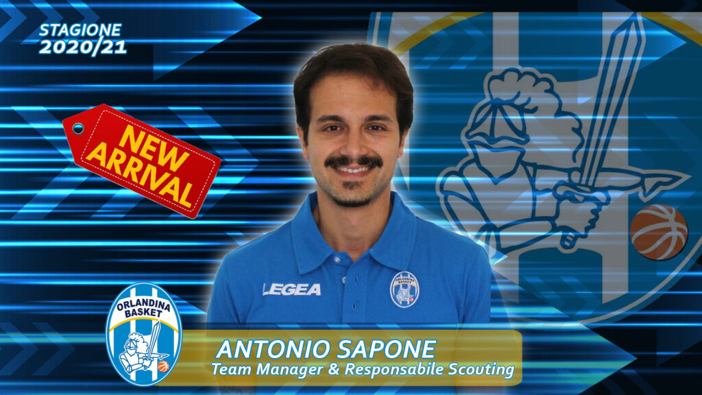 BASKET – Antonio Sapone è il nuovo Team Manager dell’Orlandina basket