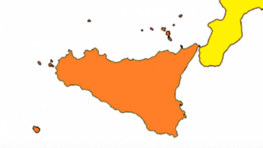 COVID – Sicilia in zona arancione: arriva ordinanza di Musumeci