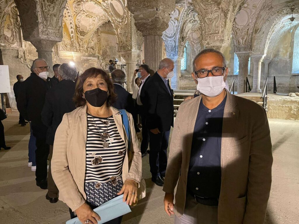 MESSINA – Sopralluogo dell’assessore Samonà alla Cripta del Duomo