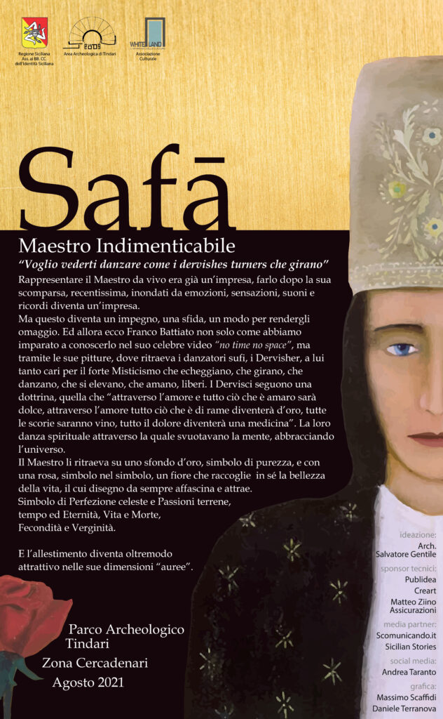 SAFA’ – A Tindari un’installazione per ricordare Franco Battiato