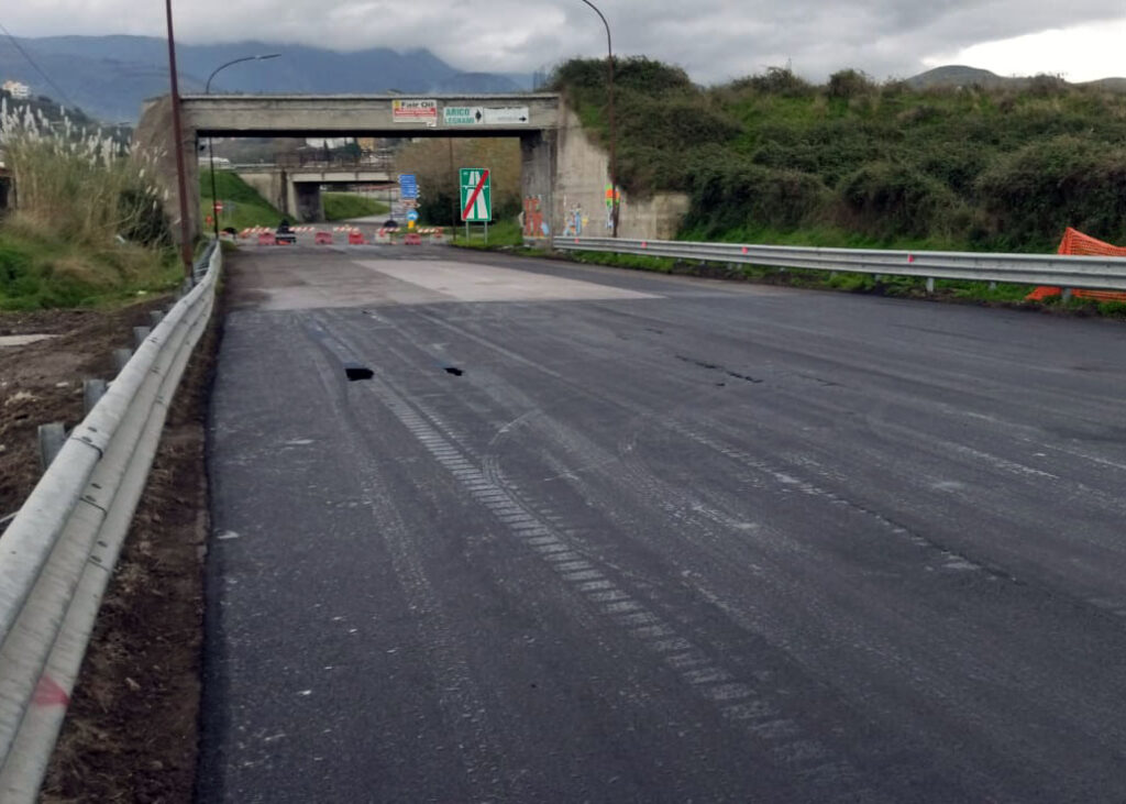 AUTOSTRADE SICILIANE – Barcellona Pozzo di Gotto, riapre in anticipo oggi la bretella dello svincolo