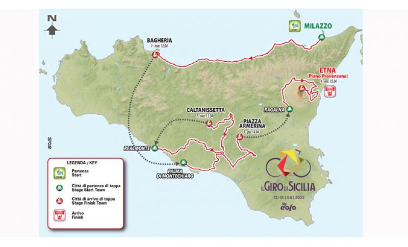 GIRO DI SICILIA 2022 – Velocista, finisseur e scalatore: 4 tappe per ogni tipo di corridore