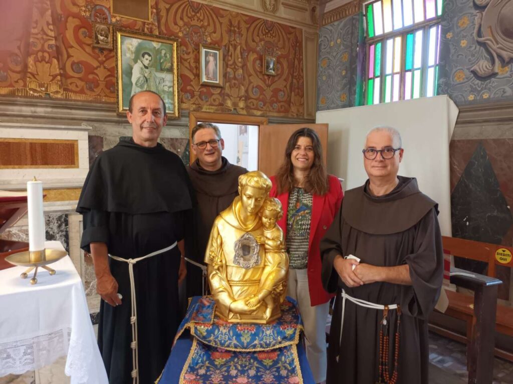 BARCELLONA P.G. – Visita delle Reliquie “ex massa corporis” di Sant’Antonio da Padova alla Casa circondariale