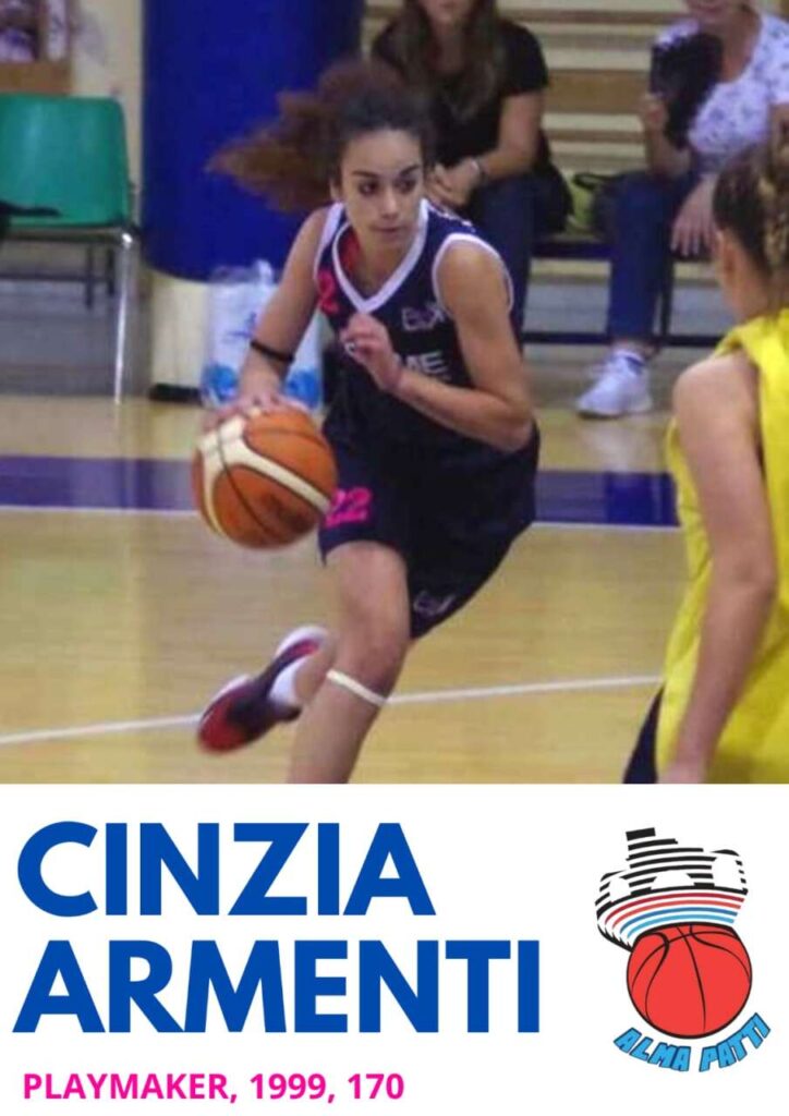 BASKET – Cinzia Armenti nel roster dell’Alma Patti