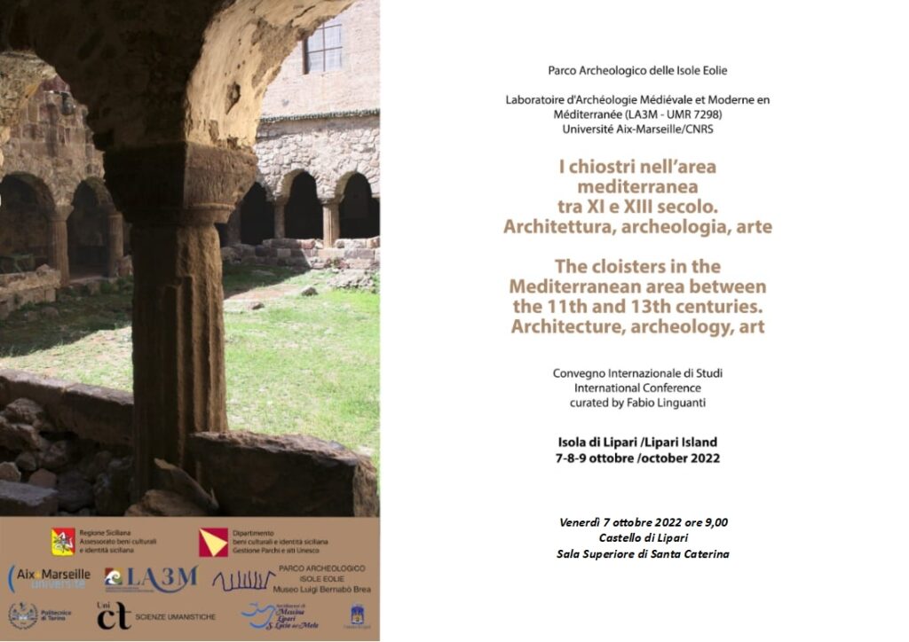 LIPARI – Dal 7 al 9 ottobre un Convegno internazionale sui monasteri dall’XI al XIII secolo nel Mediterraneo