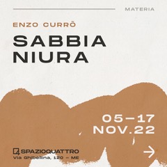 MOSTRE – “Sabbia Niura” di Enzo Currò alla galleria d’arte Spazioquattro