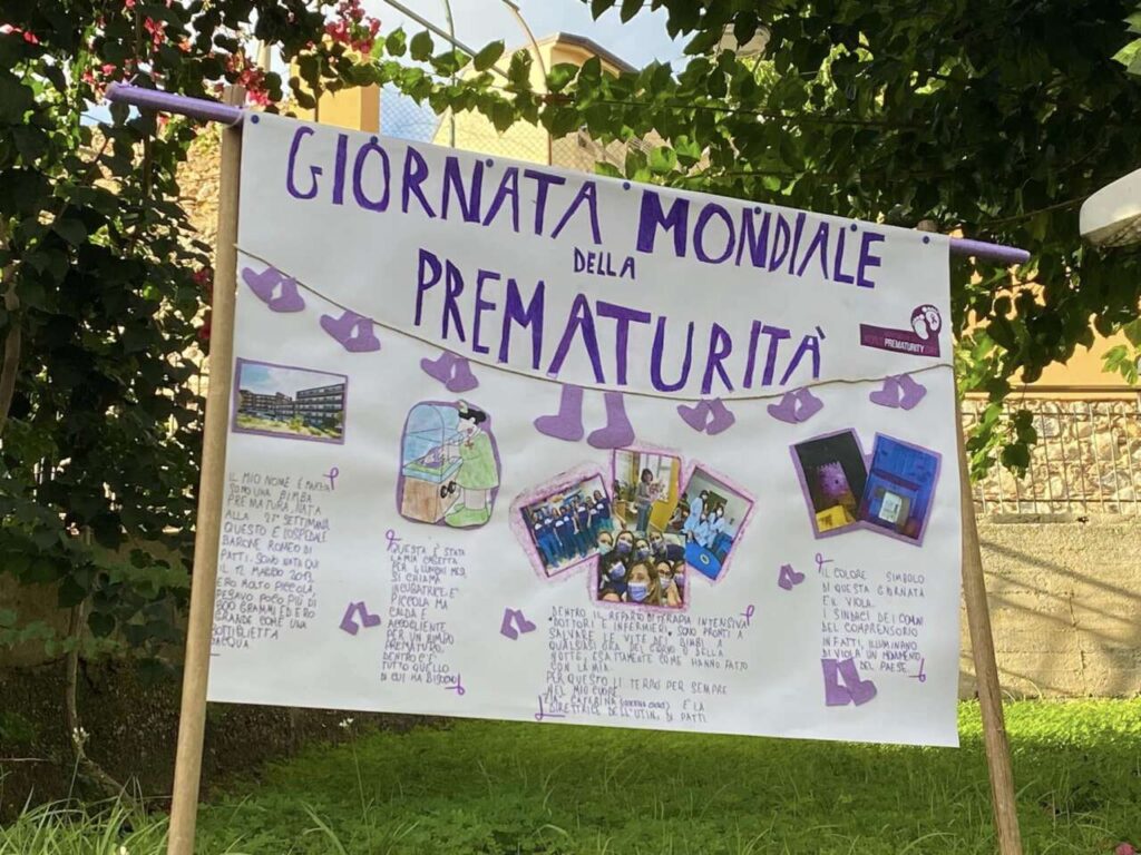 IMPEGNO SOCIALE – Brolo, l’amministrazione comunale aderisce alla Giornata mondiale della prematurità