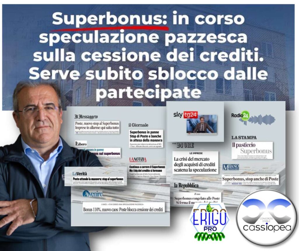 INDIGNATI – Le imprese siciliane tuonano contro “Poste” che chiude  i rubinetti al Superbonus 