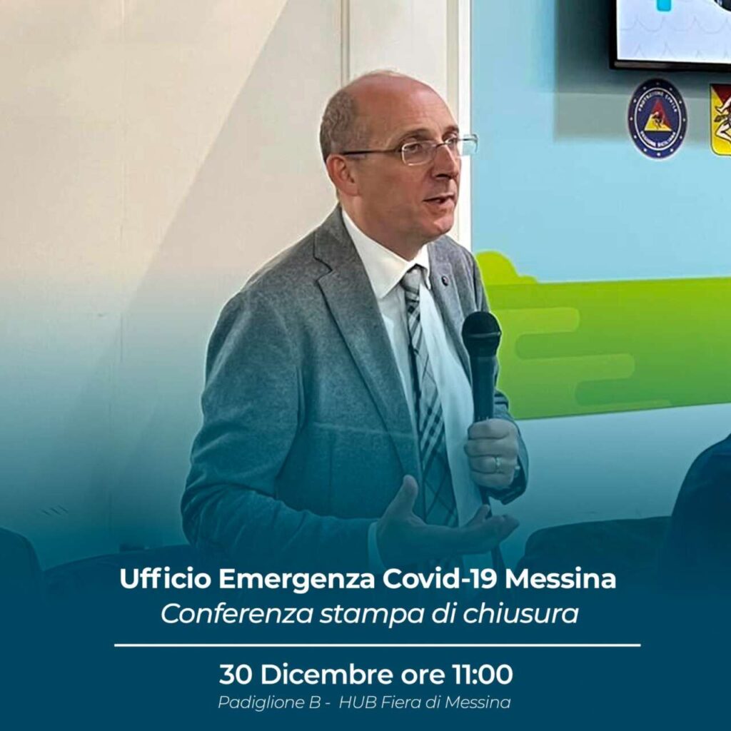 BILANCIO UFFICIO COVID 19 – Conferenza stampa per ripercorrere attività organizzate in fase di emergenza a Messina e provincia
