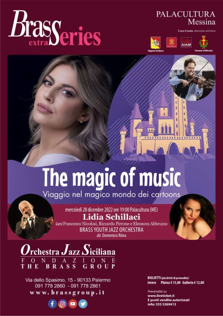 DISNEY, THE MAGIC OF MUSIC – Mercoledì 28, evento al Palacultura Antonello