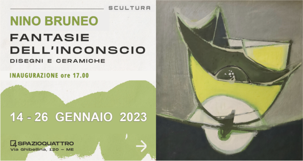 MOSTRE – Le ceramiche artistiche del maestro Nino Bruneo alla galleria Spazioquattro dal 14 gennaio