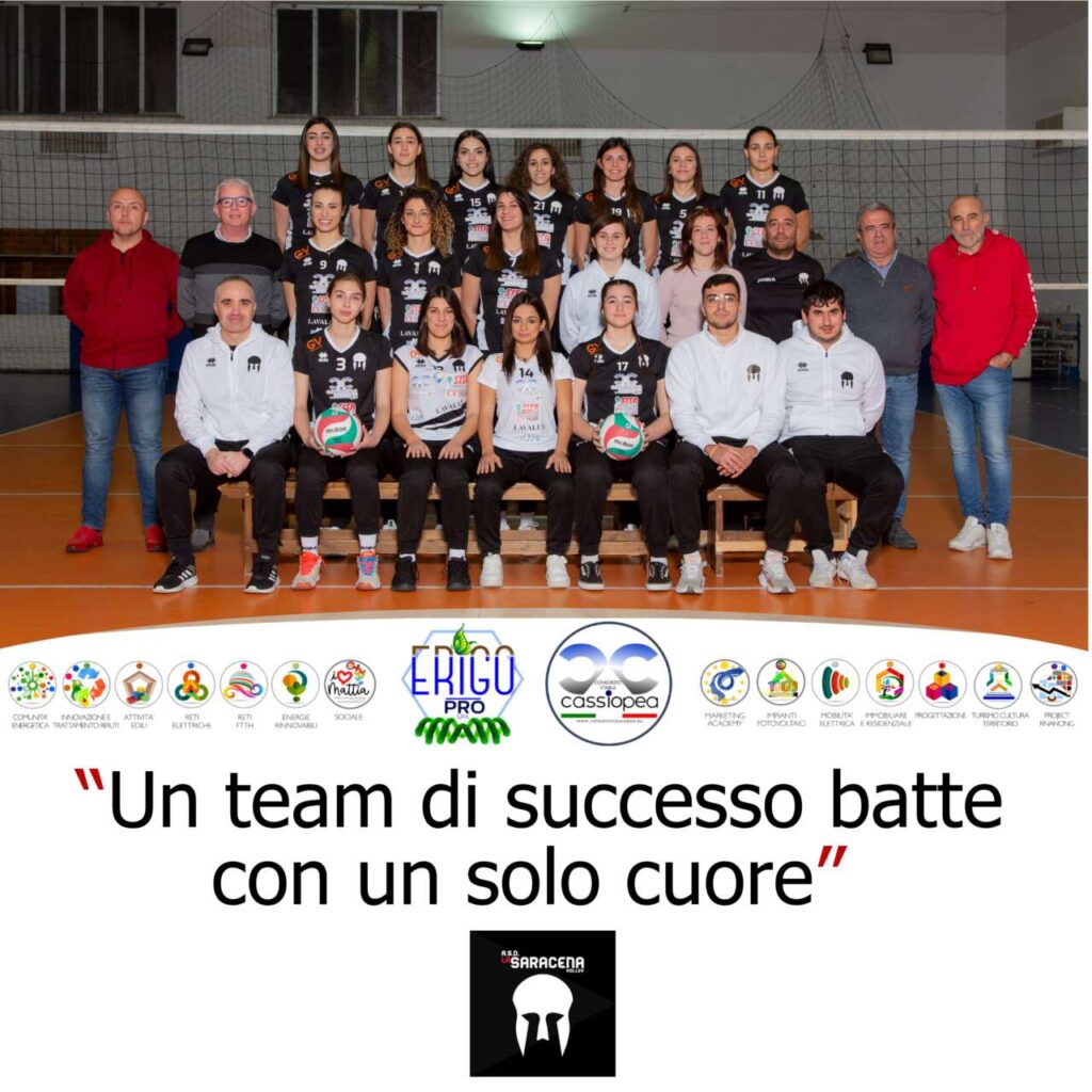 CASSIOPEA SARACENA VOLLEY – Importante vittoria casalinga