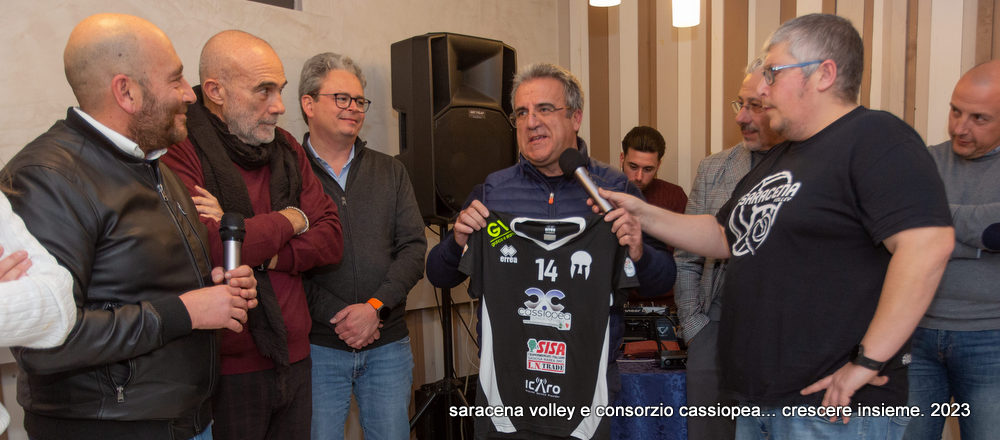 GUARDARE AVANTI – La Saracena Volley ed il Consorzio Cassiopea hanno rinnovato il patto di collaborazione