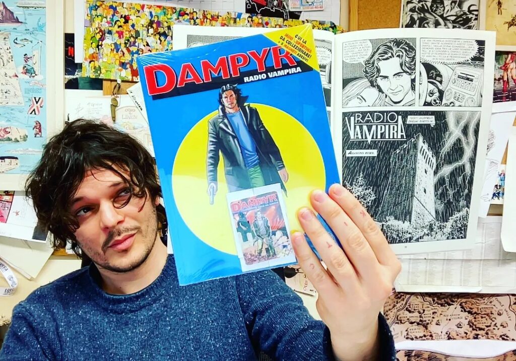 FUMETTI – In edicola il Dampyr n. 277 – Radio Vampira. Una storia gotica dalle atmosfere rock e struggenti