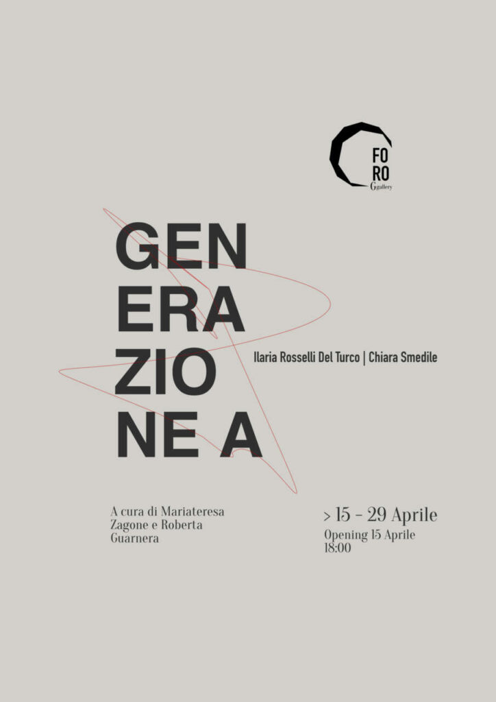 MOSTRE – “Generazione A” alla FORO G gallery
