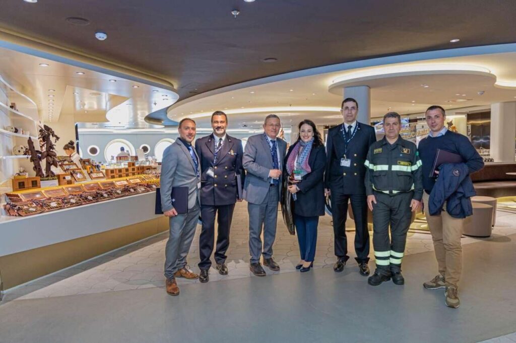 MESSINA – Celebrato il Maiden Call per Msc World Europa