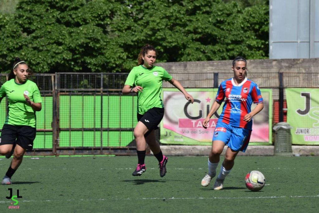CALCIO – Eccellenza: JSL Women sconfitta dal Catania nell’andata della semifinale playoff