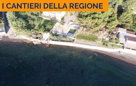 LIPARI – Intervento di riqualificazione della spiaggia di Portinente