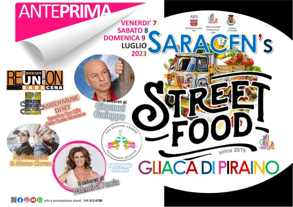 SARACEN’s STREET FOOD – A Gliaca di Pirano tutti al lavoro per l’edizione 2023