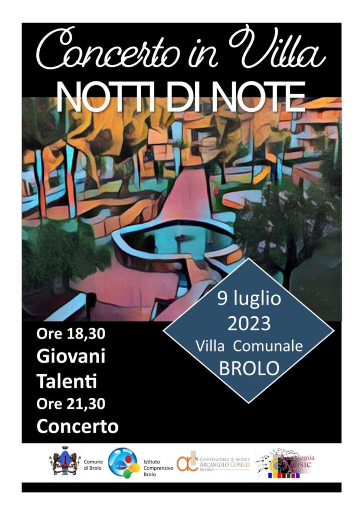 MUSICA – A Brolo, domani, Concerto in Villa: “Notte di Note”