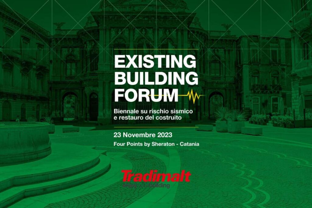 CATANIA – dal 23 novembre l’“Existing Building Forum”