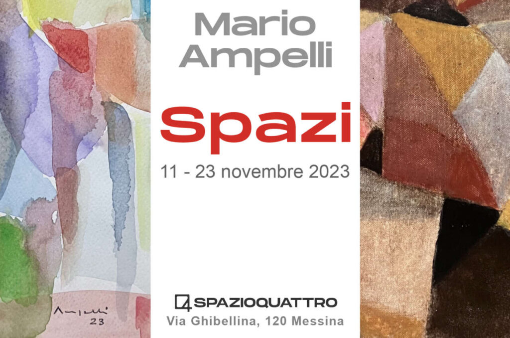 MOSTRE – “Spazi” di Mario Ampelli da sabato 11 novembre alla Galleria Spazioquattro