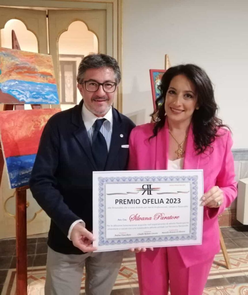 SINAGRA – Ristoworld Italy, premio Ofelia a Silvana Paratore