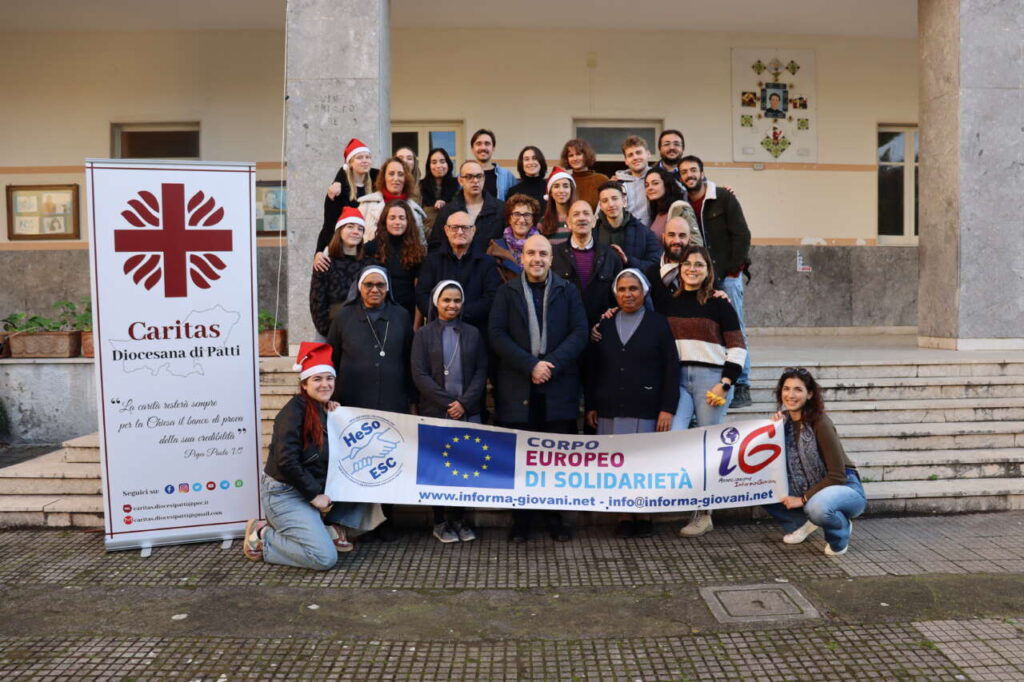 CARITAS – Concluso il campo di volontariato europeo ospitato a Sant’Agata Militello