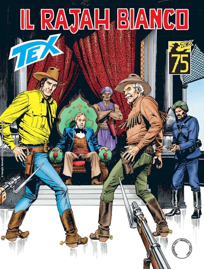 FUMETTI – Tex “Il rajah bianco”: colonialismo e dispotismo orientale, due facce della stessa medaglia