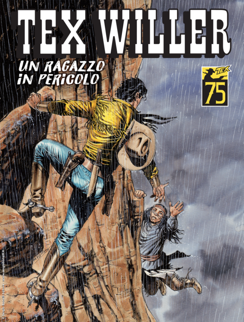 FUMETTI – Tex Willer “Un ragazzo in pericolo”. Un eroico salvataggio Bradshaw Mountains