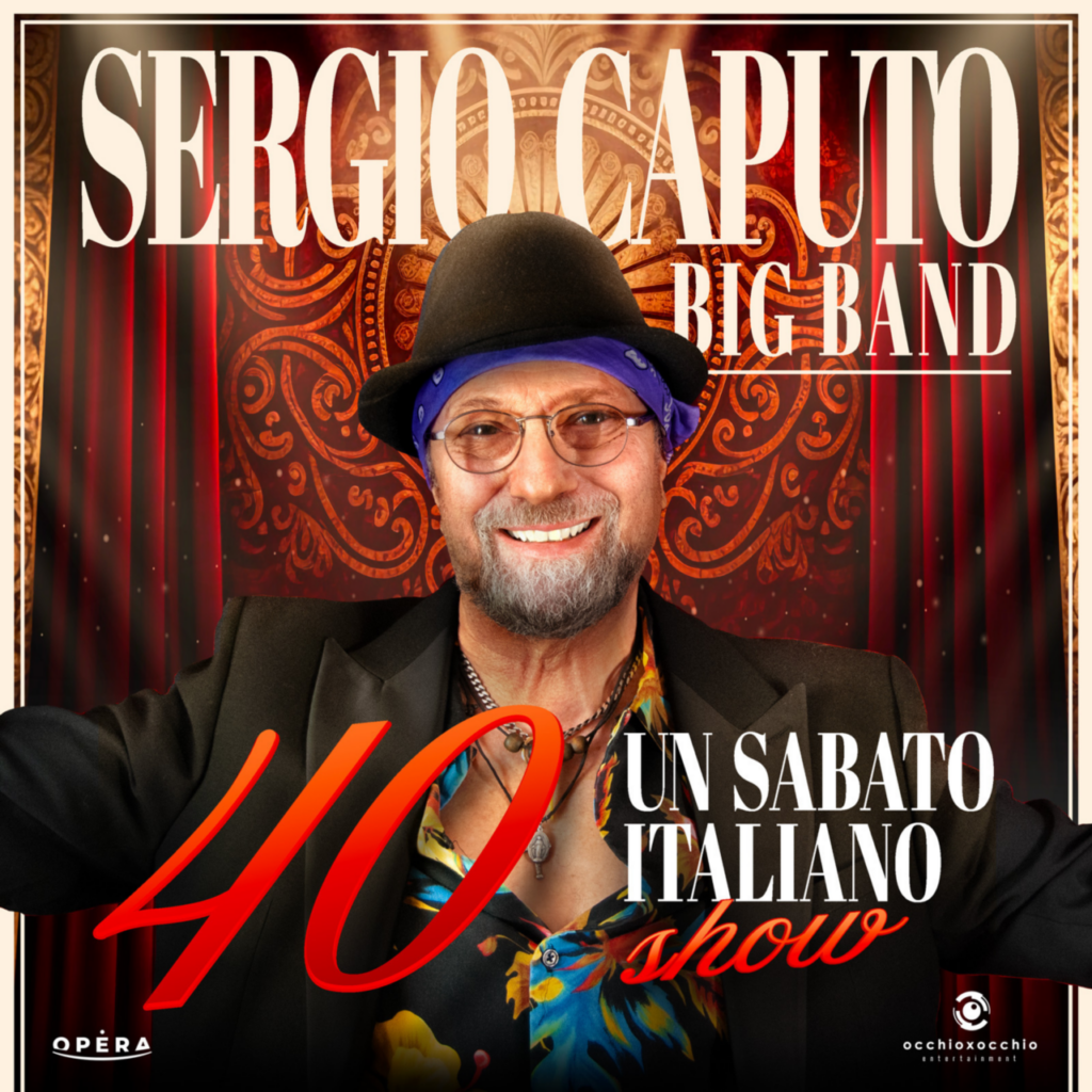 MUSICANDO – Il cantautore Sergio Caputo con la sua band in “Un sabato italiano show 40”
