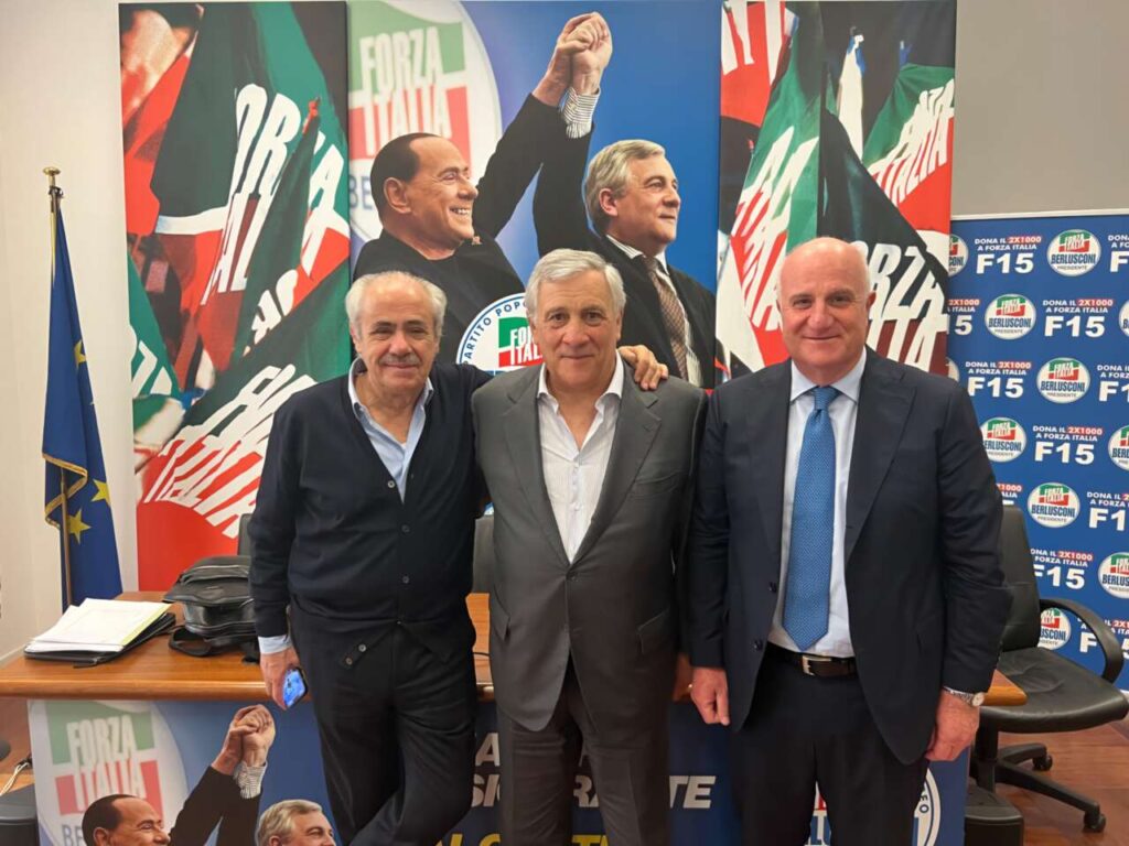EUROPEE – Forza Italia – MPA. Tajani “Continua costituzione rapporto con forze radicate nei territori”