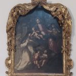 OPPORTUNI RESTAURI - A Patti il dipinto della Madonna con Bambino ritorna al conservatorio Santa Rosa