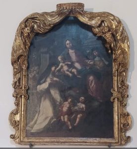 OPPORTUNI RESTAURI – A Patti il dipinto della Madonna con Bambino ritorna al conservatorio Santa Rosa