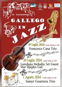 SANT’AGATA M.LLO – Al Castello, tre prestigiosi eventi Jazz